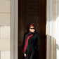 Red and Black Tatreez Modal